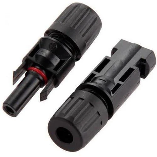 Solar connector pair MC4, 1x M
