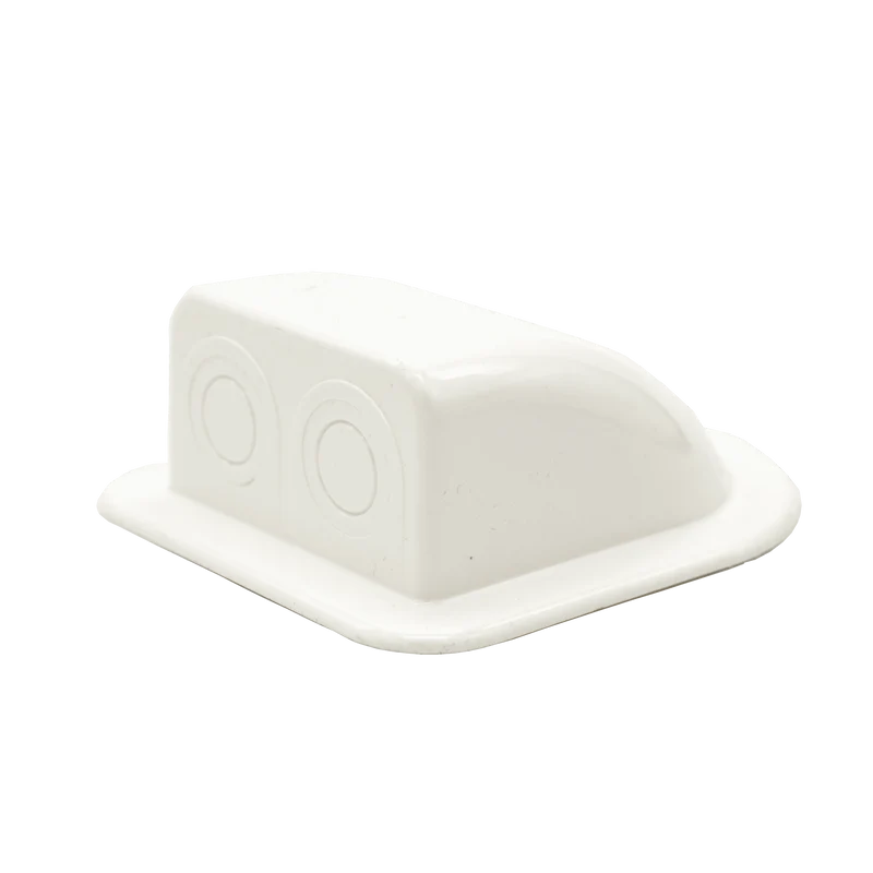 Kabelbox för 2 st PG genomför.
