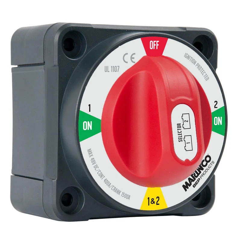 BEP Battery Switch Pro Installer 1/2/Both/Off 48V