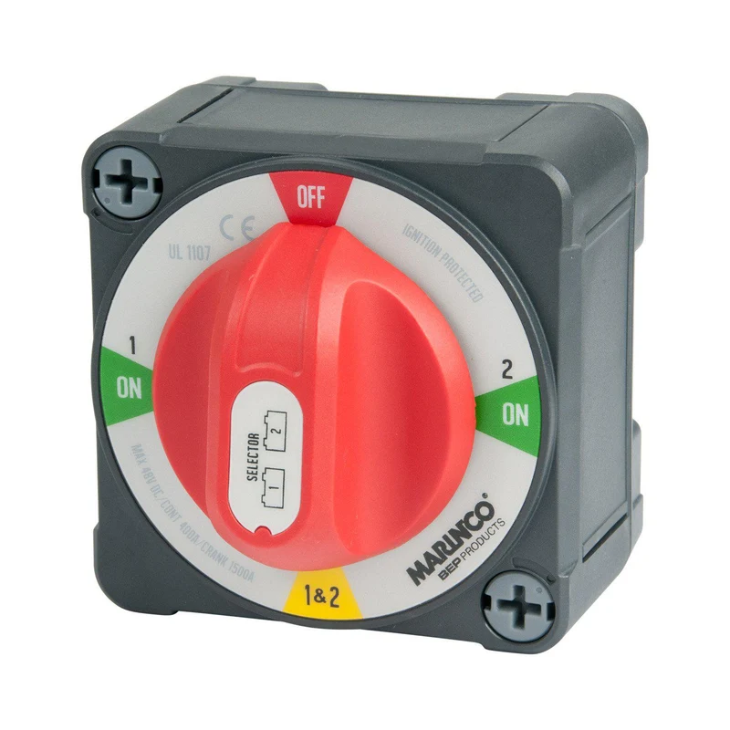 BEP Battery Switch Pro Installer 1/2/Both/Off EZ M