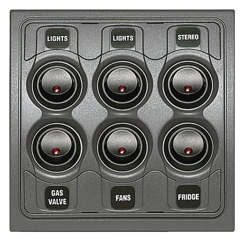 BEP Switch Panel Contour Interior 1000 Series DC 1