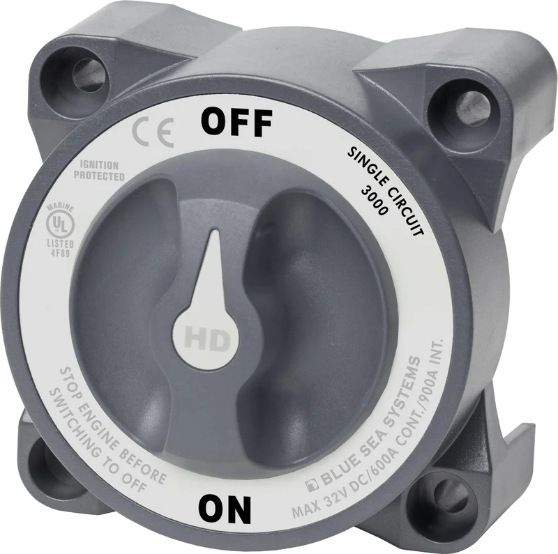 HD-Series Heavy Duty On-Off Battery Switch