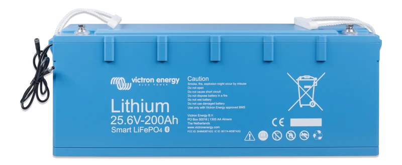 Lithium Batteri Smart 25,6V/200Ah
