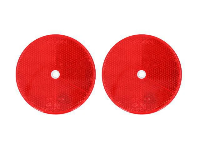 Reflex röd 80mm (2-pack) Valeryd