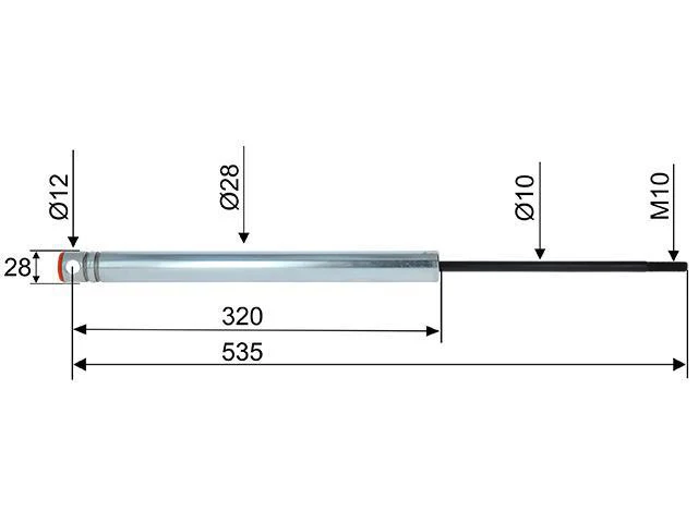 Påskjutsdämpare Knott KF13 CC=535 Valeryd