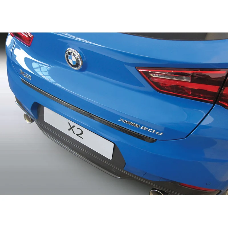 RGM, Bakre stötfångarskydd, ABS-plast, passar BMW X2 F39 SE/M-Sport/X 3/2018- Svart
