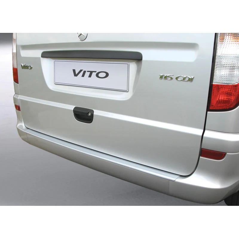 RGM, Bakre stötfångarskydd, ABS-plast, passar Mercedes Viano/Vito 2003-2014 Silver