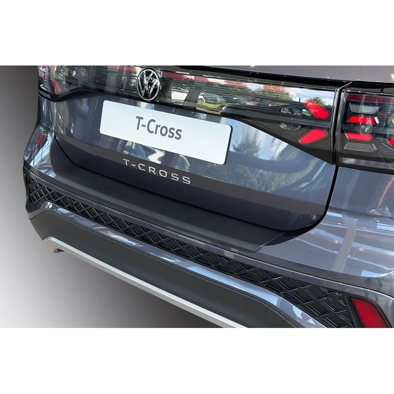 RGM, Bakre stötfångarskydd, ABS-plast, passar Volkswagen T-Cross Facelift 2024- Svart