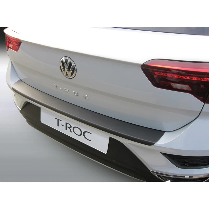 RGM, Bakre stötfångarskydd, ABS-plast, passar Volkswagen T-Roc 11/2017- Svart