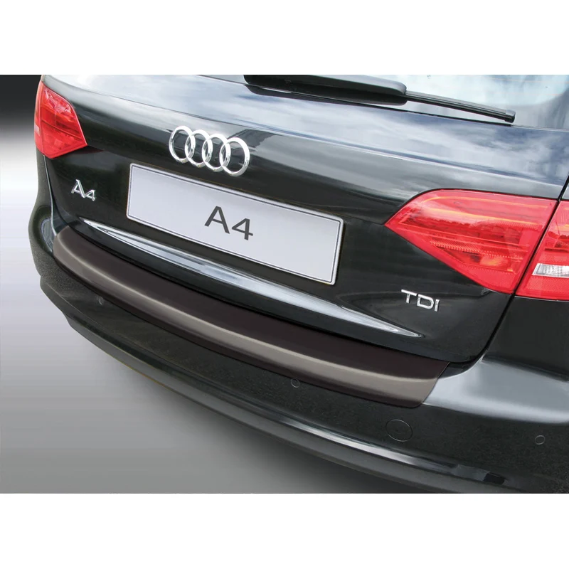 RGM, Bakre stötfångarskydd, ABS-plast, passar Audi A4 Avant 2012-2015 (exkl. S4) Svart