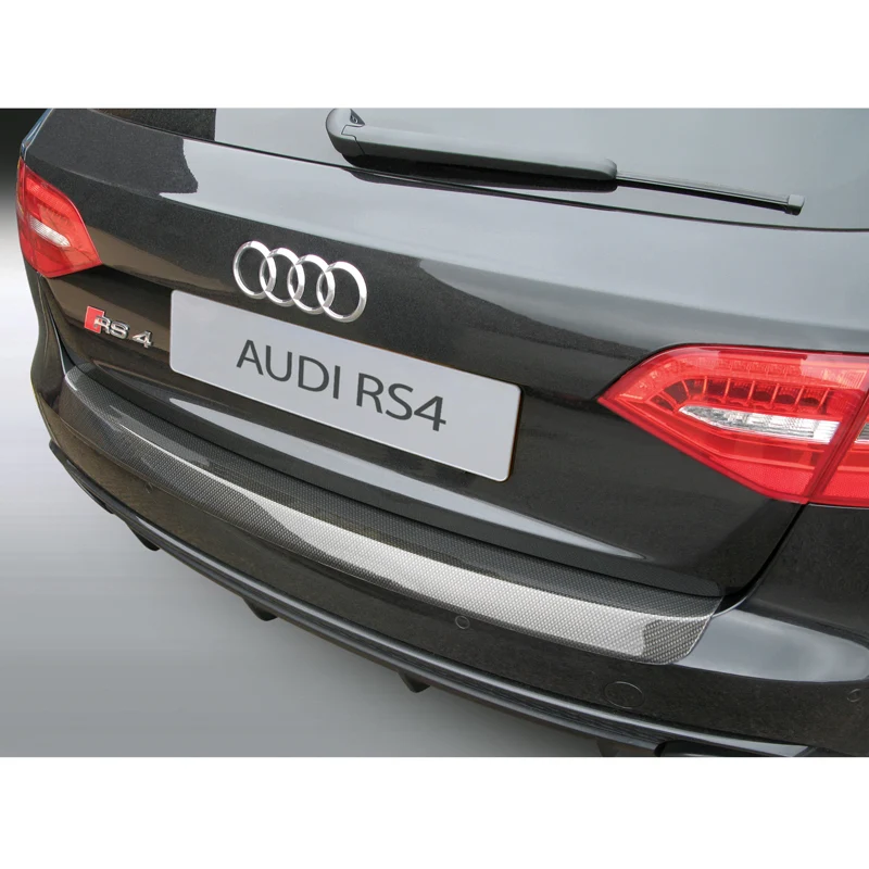 RGM, Bakre stötfångarskydd, ABS-plast, passar Audi RS4 Avant 3/2012-6/2016 Carbon Look