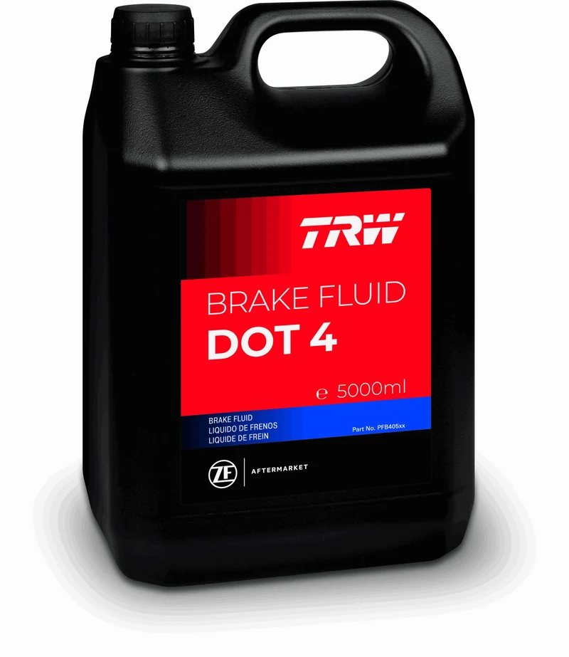 TRW Bromsvätska DOT 4, Bromsvätska 5 liter