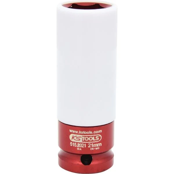 KS TOOLS 1/2” krafthylsa 21mm, KS515.2021