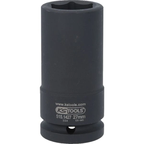 KS TOOLS 6-kants krafthylsa 27mm 3/4"
