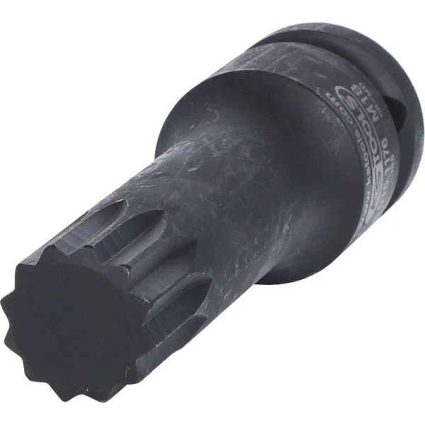 KS TOOLS XZN Kraftbitshylsa M18 1/2" Utförande Lång
