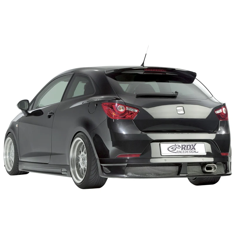 RDX RaceDesign, Bakre stötfångare kjol, passar Seat Ibiza 6J SC 3 dörrar 2008-2012 exkl. FR/Cupra (PU)
