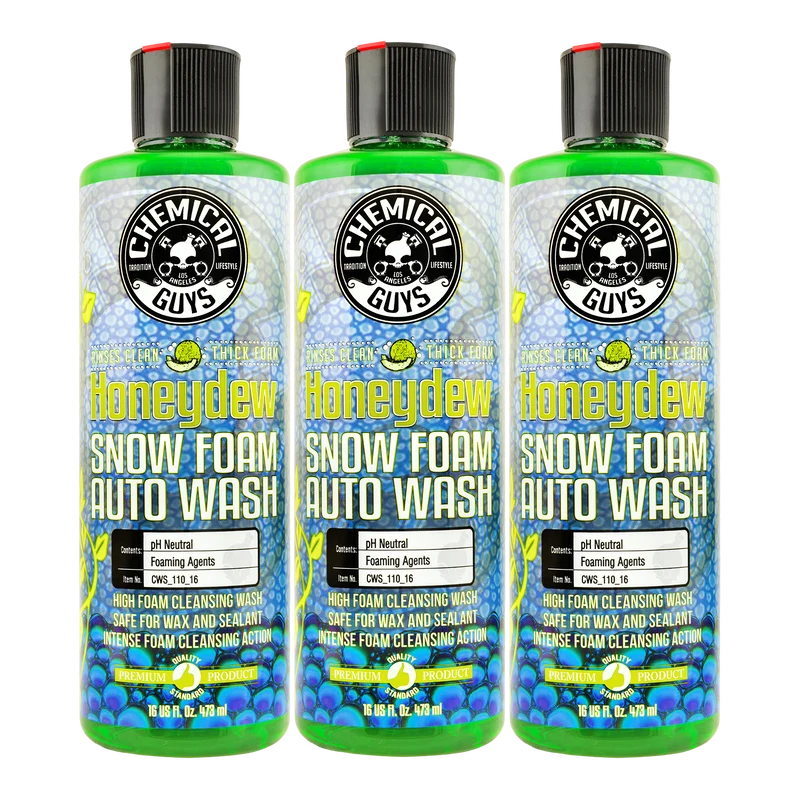 Chemical Guys Honeydew Snow Foam Bilschampo 3x473ml