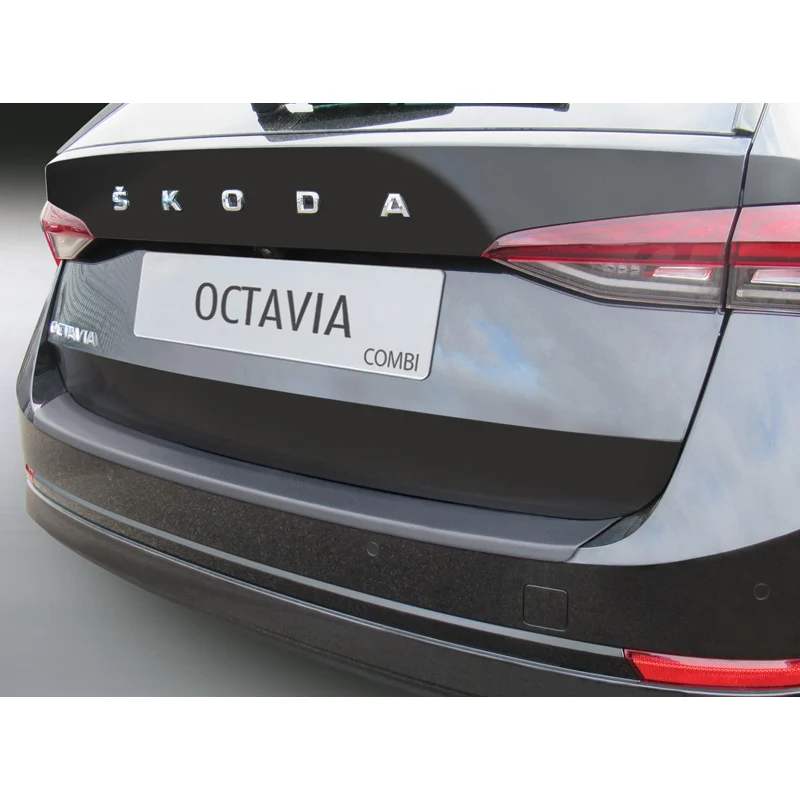 RGM, Bakre stötfångarskydd, ABS-plast, passar Skoda Octavia IV (NX5) Combi 2020- Svart