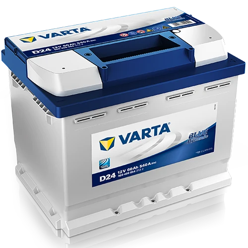 VARTA BLUE dynamic D24, Bilbatteri 12V 60 ah 540 A