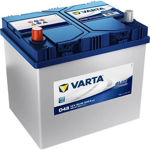 VARTA BLUE dynamic D48, Bilbatteri 12V 60 ah 540 A