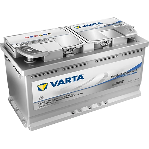 Varta Professional Dual Purpose AGM, Fritidsbatteri 12V 85 ah