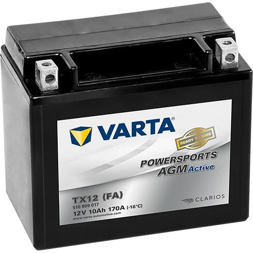 Varta MC-Batteri Powersports AGM Active 12V 10 ah 170 A