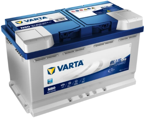 VARTA BLUE dynamic EFB 12V 80 ah 800 A