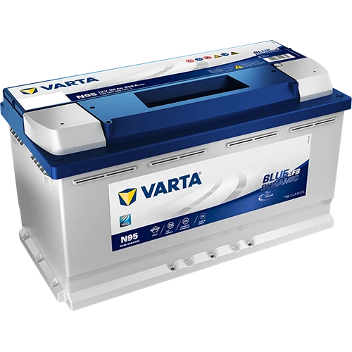 VARTA Bilbatteri BLUE dynamic EFB 12V 95 ah, EFB-batteri