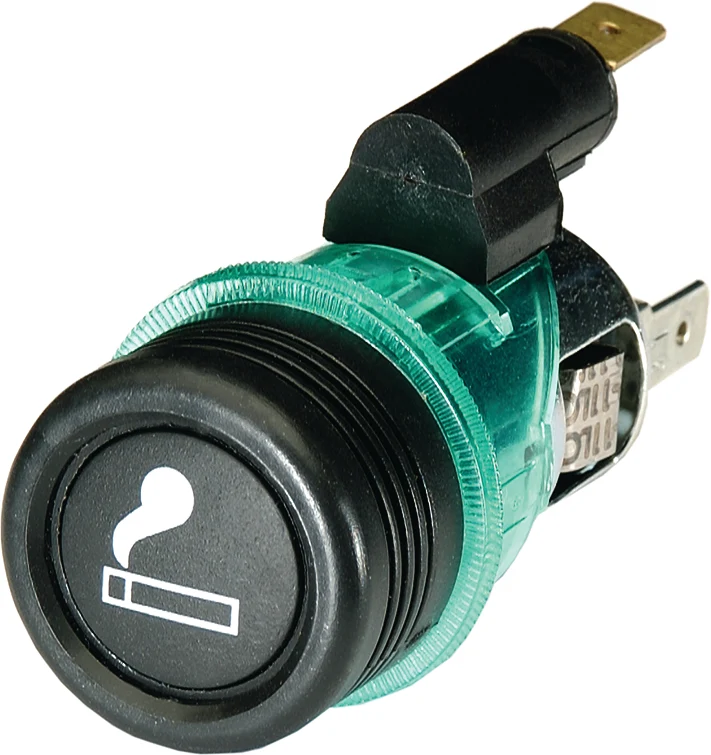 Cigarrettändare 12V universal med belysning