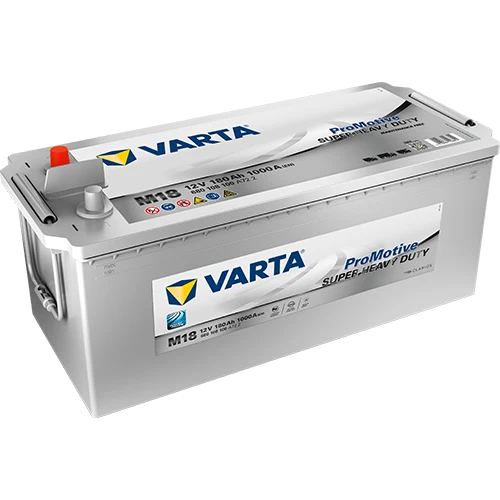 VARTA Pronotive Silver M18 HEAVY DUT, Bilbatteri 12V 180 ah 1000 A