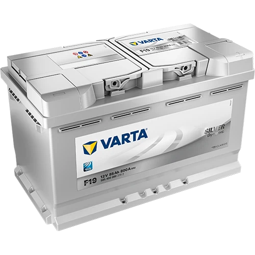 VARTA SILVER dynamic F19, Bilbatteri 12V 85 ah 800 A