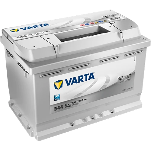 VARTA SILVER Dynamic E44, Bilbatteri 12V 77 ah 780 A
