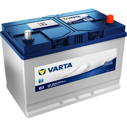 VARTA BLUE dynamic G7, Bilbatteri 12V 95 ah 830 A