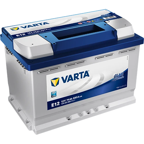 VARTA BLUE dynamic E12, Bilbatteri 12V 74 ah 680 A