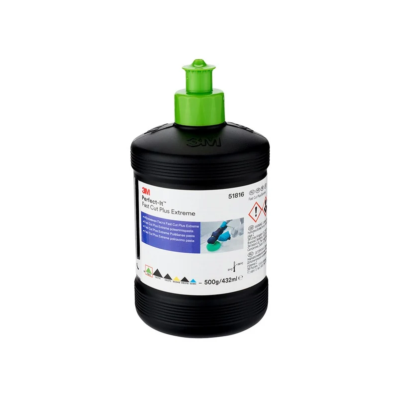 3M Perfect-It Fast Cut Plus Extreme Polermedel - 500 ml