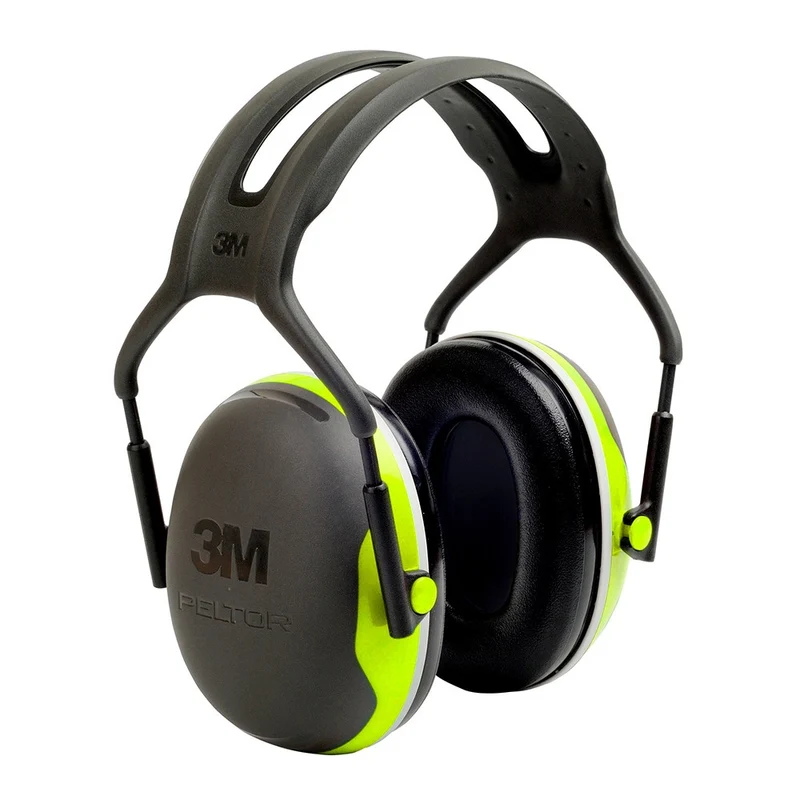 3M PELTOR X4A Tunn design – maximalt skydd: 3M PELTOR X4A Hörselskydd för tuffa miljöer - Gul