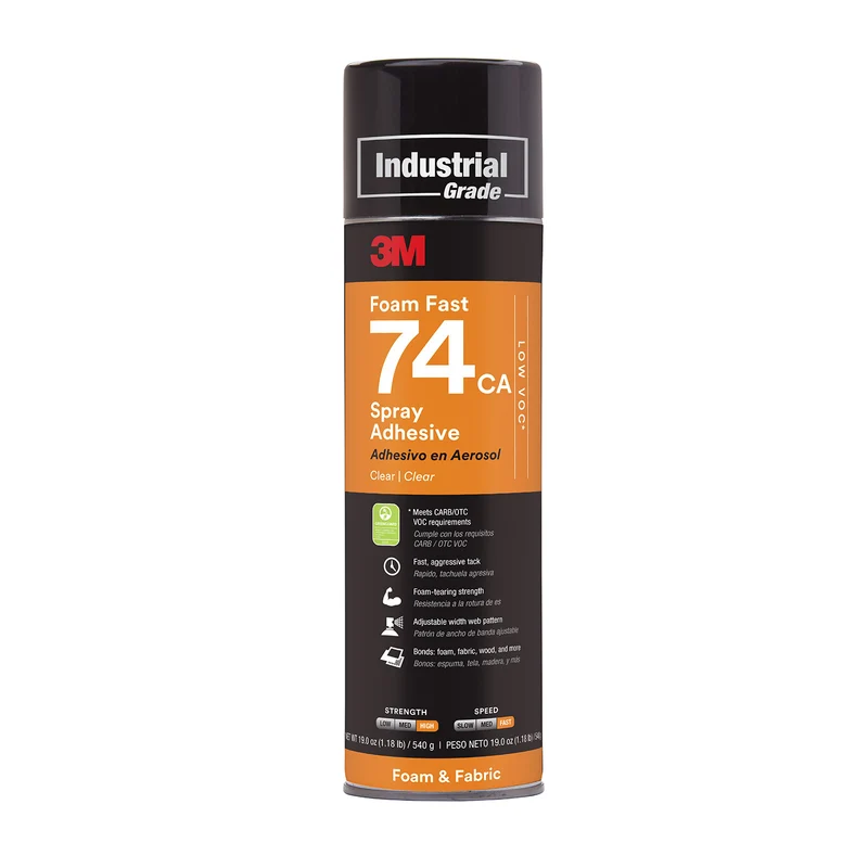 3M Foam & Fabric 74 Skumplastlim – 500 ml spray