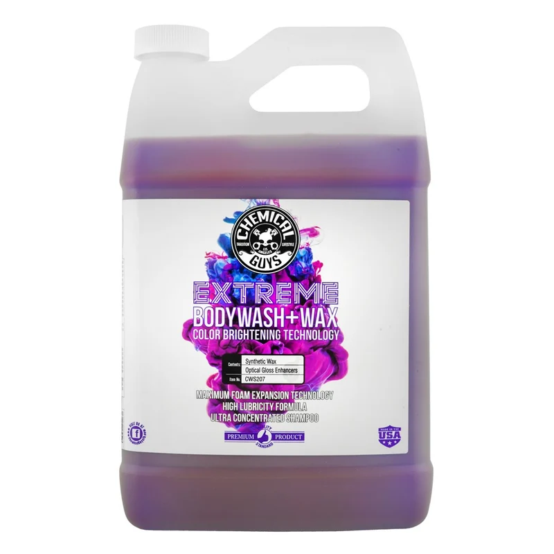 Chemical Guys Extreme Bodywash+Wax skyddande bilschampo, 3,7L