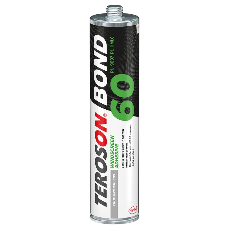 Teroson Bond 60 True Primerless, 1-Komponents Vindrutelim med Integrerad Primer - 310 ml