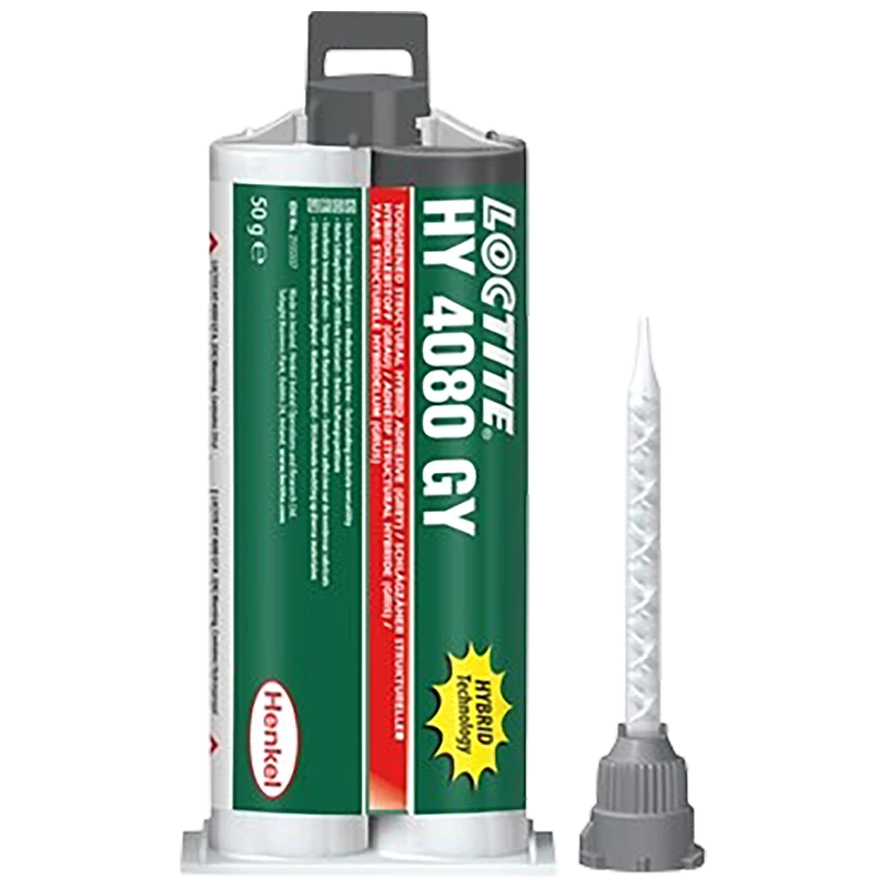 Loctite HY 4080 GY – Strukturellt Snabblim med Hög Styrka & Slagtålighet för Metall, Plast & Kompositmaterial