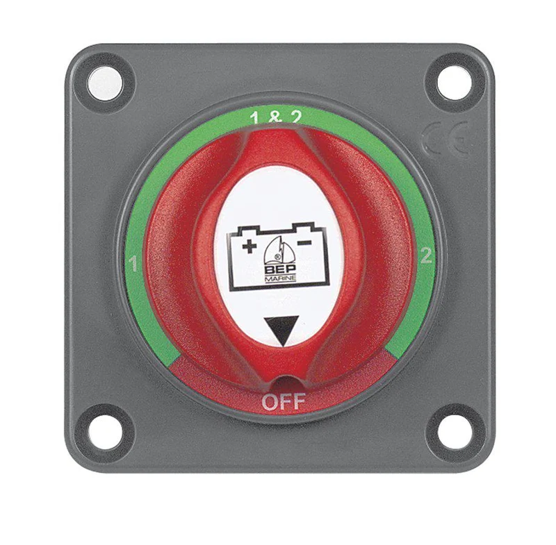 BEP Battery Selector Switch Panel Mount 1-2-Both-O
