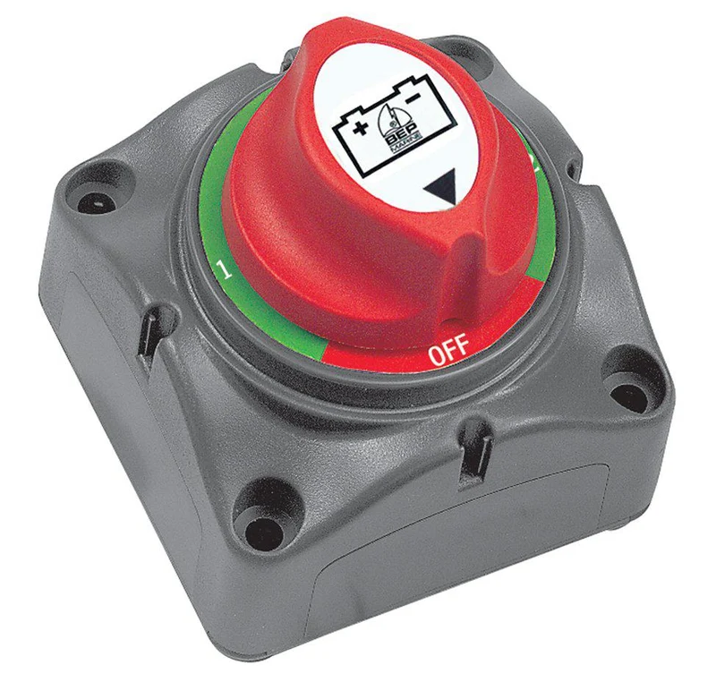 BEP Battery Selector Switch 1-2-Both-Off 48V Max.