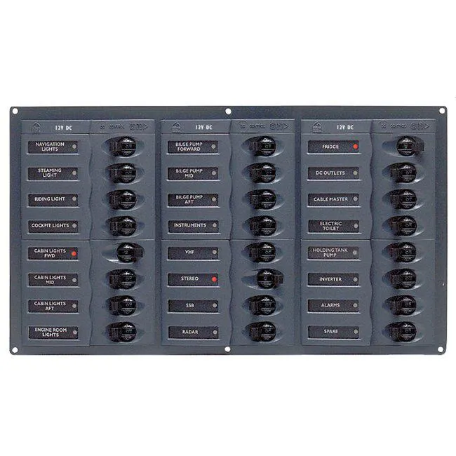 BEP Circuit Breaker Panel DC 12V 24x