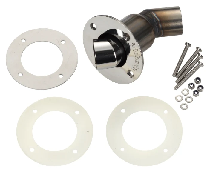 Bordsgenomföring Ø38mm rostfri