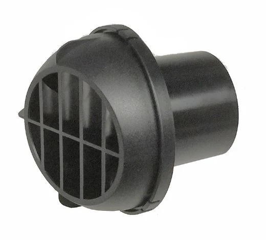 Luftutsläpp Ø60 mm, plast