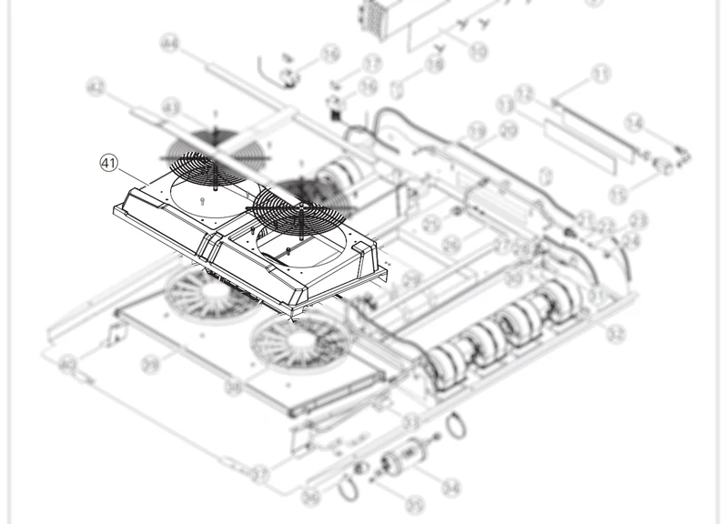 Air Duct Connection 2 Blowers