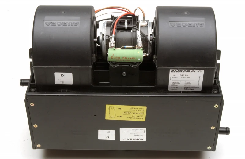 Värmeväxlare med fläkt godsvärmare 24V 8,5 kW