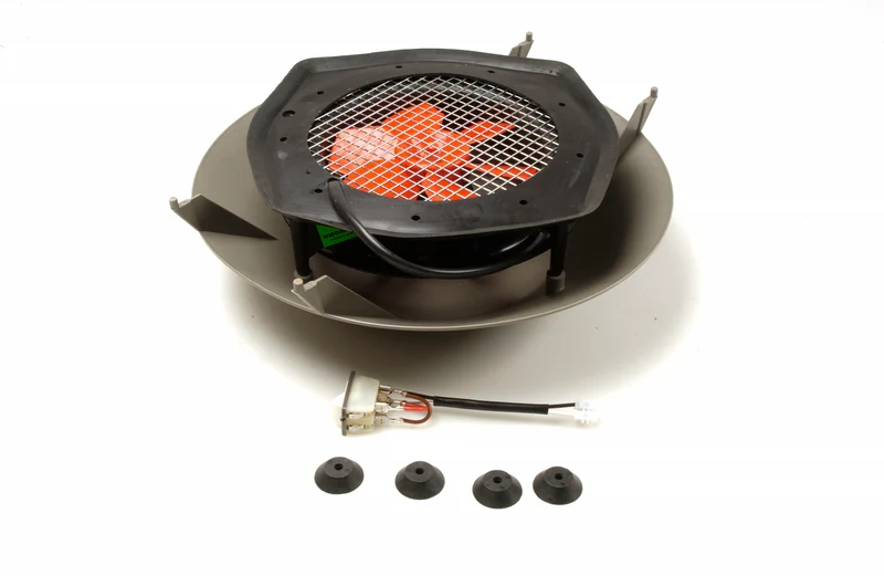 Takventilator 24V grå huv