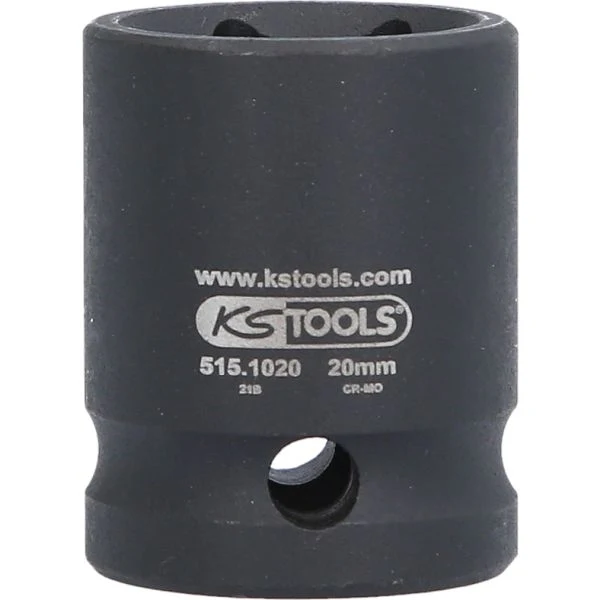 KS TOOLS 1/2" 6-kants krafthylsa 20mm