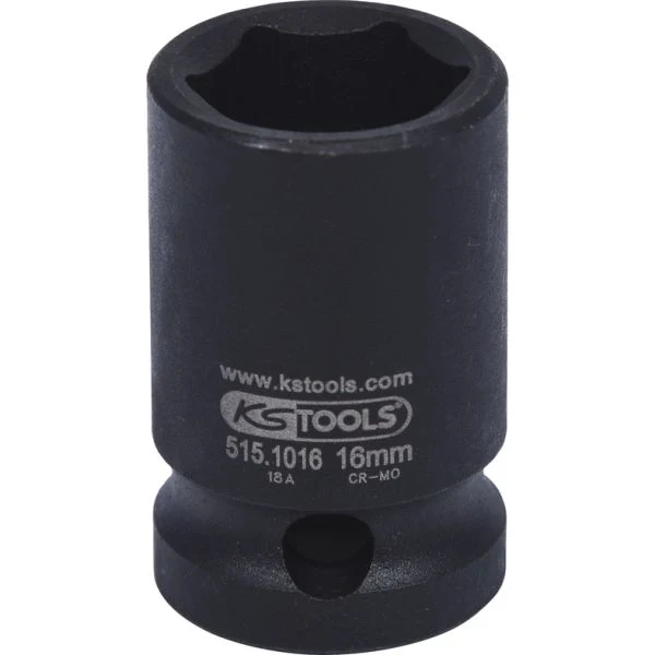 KS TOOLS 1/2" 6-kants krafthylsa 16mm